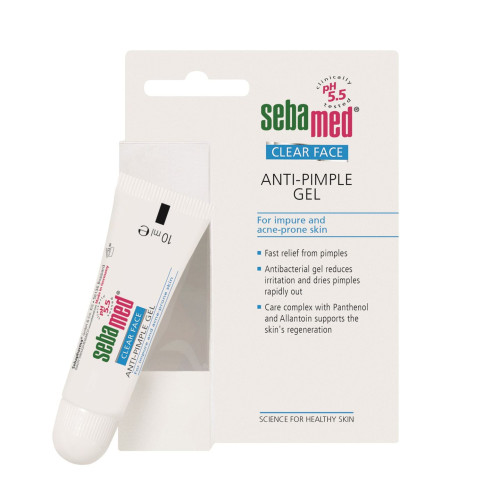 Sebamed Clear Face Anti-Acne Gel Against Pimples 0.34 fl oz (10 ml)