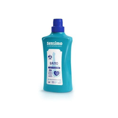 Sensimo Liquid Laundry Detergent for White Fabrics 30.43 fl oz (900 ml)