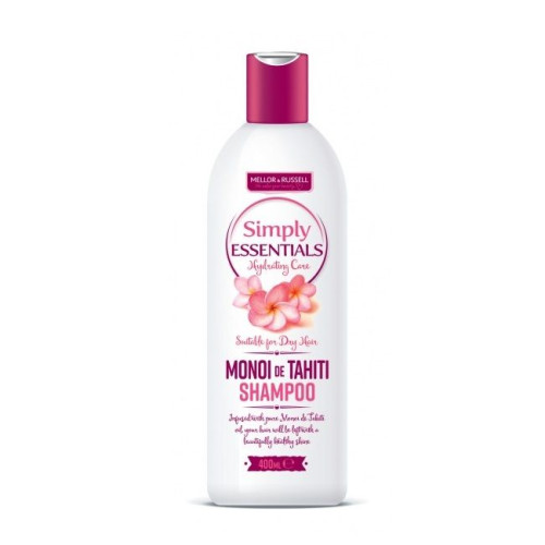 Simply Essentials Monoi De Tahiti Moisturizing Shampoo with Monoi Oil 13.53 fl oz (400 ml)