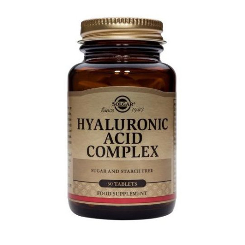 Solgar Hyaluronic Acid Complex for Hair Skin and Nails 30 Tablets