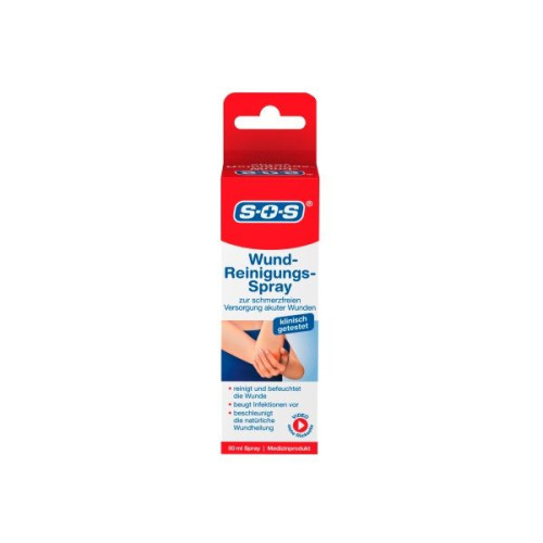 SOS Spray for Cleaning and Healing Wounds 1.69 fl oz (50 ml)
