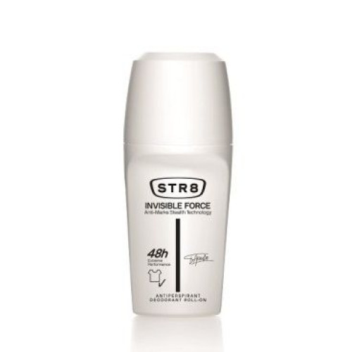 STR8 Invisible Force Roll-On Anti-Perspirant for Men 48 Hours 1.69 fl oz (50 ml)