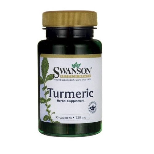 Swanson Turmeric for a Healthy Stomach 720 mg 30 Capsules