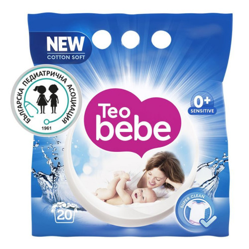 Teo Bebe Washing Powder with Almond Extract 3.31 lb (1500 g)