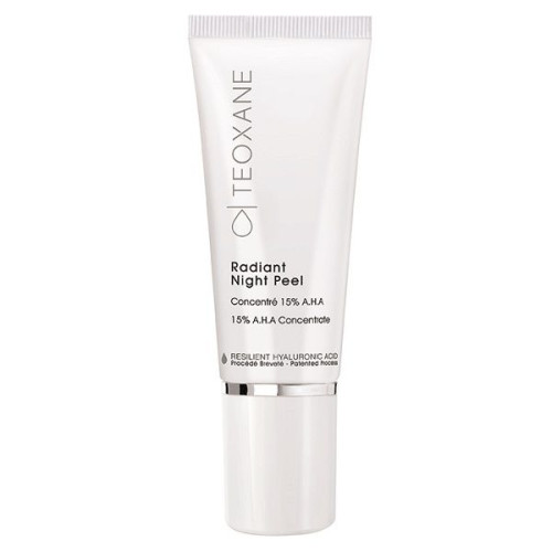 Teoxane Radiant Night Peeling Cream for Face with Restoring Effect Wrinkles 15% AHA 1.35 fl oz (40 ml)
