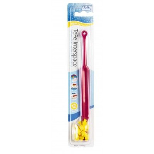Tepe Interspace Soft Toothbrush with Tip 12 pcs