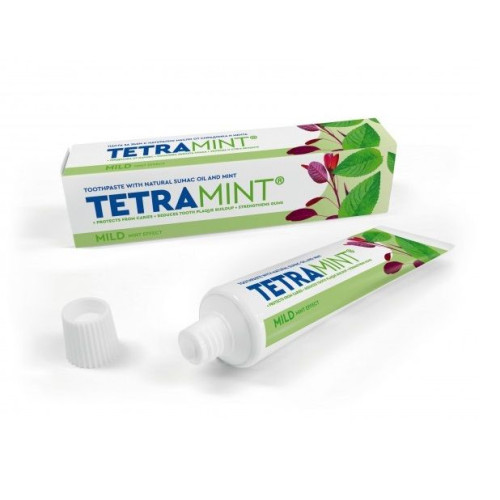 Tetramint Mild Toothpaste with Mild Mint Sensation 2.2 fl oz (65 ml)