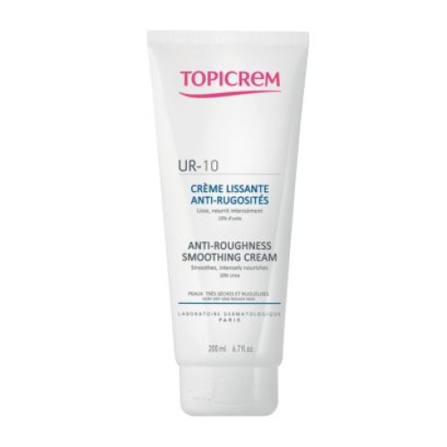 Topicrem UR-10 Sos Moisturizing and Nourishing Cream for the Whole Body for Very Dry and Cracked Skin 6.76 fl oz (200 ml)