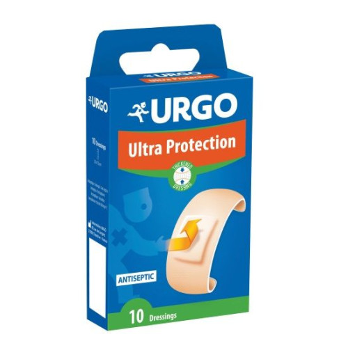 Urgo Ultra Protection Soothing Protective Plasters for Pressure and Impact 10 pcs