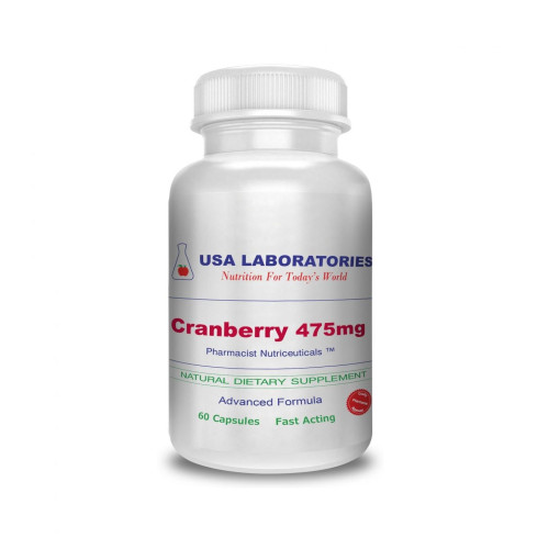 USA Laboratories Cranberry 475 mg 60 Capsules
