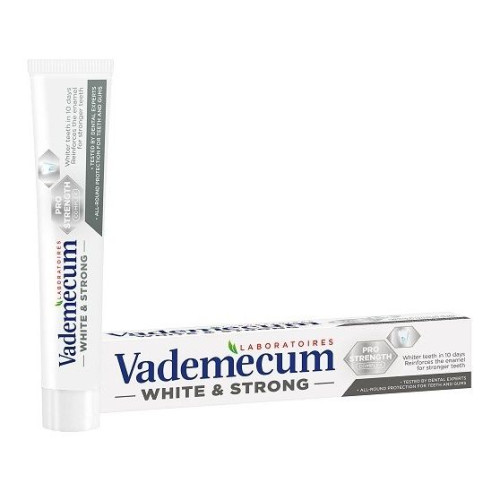 Vademecum Pro White and Strong Whitening and Strengthening Toothpaste 2.54 fl oz (75 ml)