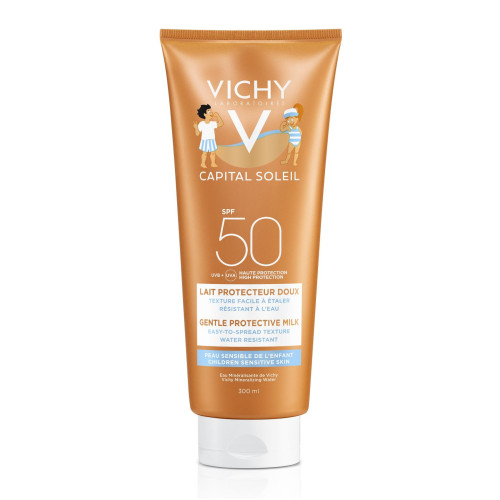 Vichy Ideal Soleil Sunscreen Milk for Face and Body for Children SPF 50 10.14 fl oz (300 ml)