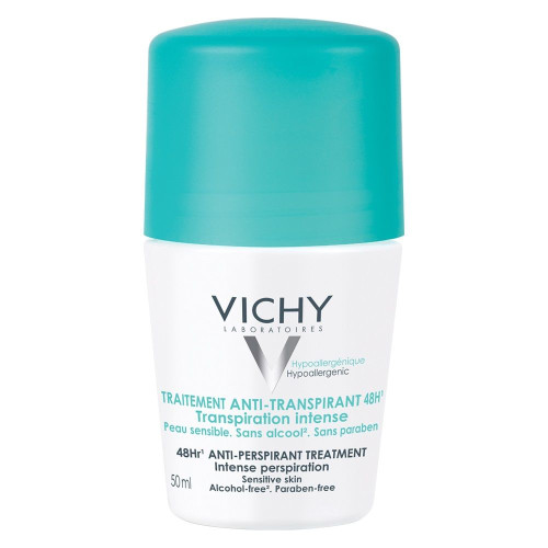 Vichy Roll-On Deodorant Against Perspiration with Perfume 48h 1.76 oz (50 g)
