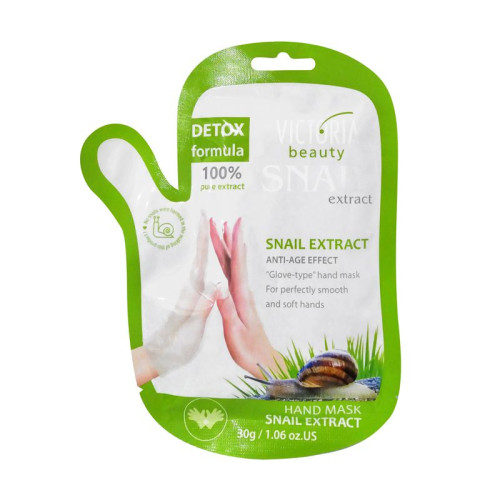Victoria Beauty Snail Extract Detox Anti-Aging Hand Mask with Snail Extract 1.06 oz (30 g)