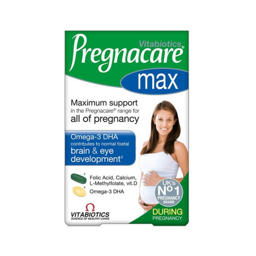 Vitabiotics Pregnacare Max + Omega-3 During Pregnancy 56 + 28 Capsules