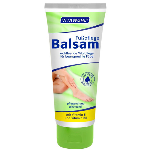 Vitawohl Foot Balm with Vitamins E and B5 3.38 fl oz (100 ml)