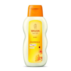 Weleda Baby Cleansing Massage Oil with Calendula 6.76 fl oz (200 ml)