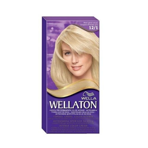 Wellaton Permanent Hair Color for Rich Color Special Ash Blonde 12/1