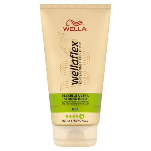 Wellaflex Flexible Ultra Strong 5 Hair Gel Extra Strong Hold 5.07 fl oz (150 ml)