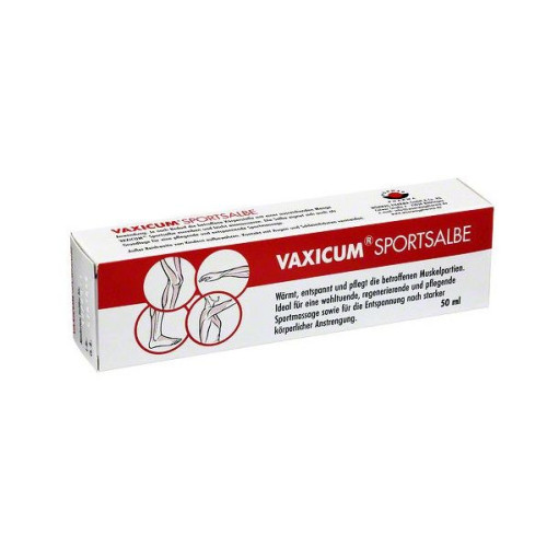 Woerwag Pharma Vaxicum Sport Soothing Massage Cream for Athletes 1.69 fl oz (50 ml)