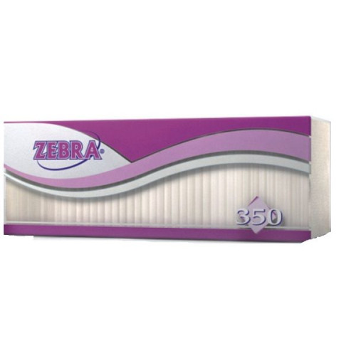 Zebra White Napkins 350 pcs