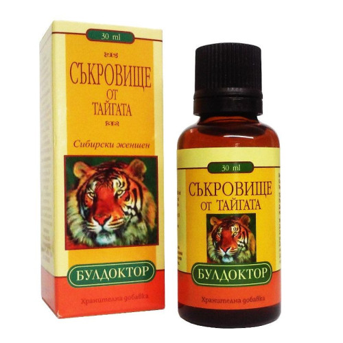 Buldoctor Treasure from the Taiga Siberian Ginseng for Better Memory 1.69 fl oz (50 ml)