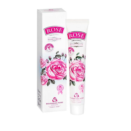 Bulgarian Rose Karlovo Rose Original Hand Cream Softening Hand Cream 1.69 fl oz (50 ml)