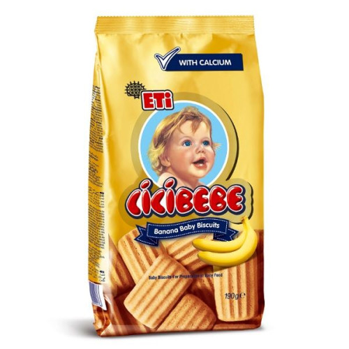 Eti Cicibebe Baby Biscuits with Banana 6.07 oz (172 g)