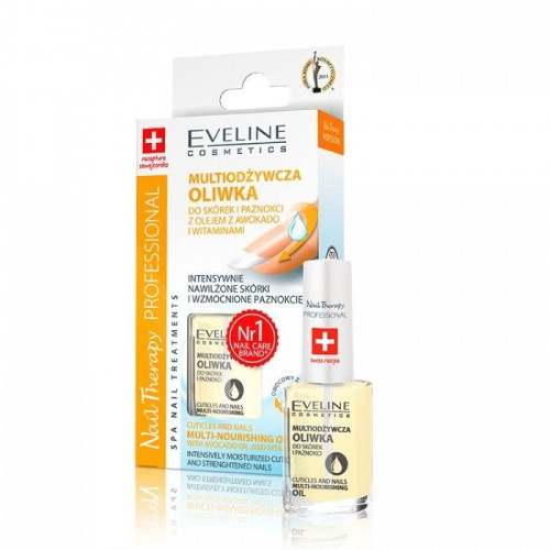 Eveline Nourishing Oil for Nails and Cuticles 0.41 fl oz (12 ml)