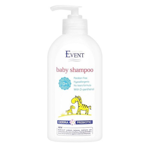 Event Baby Daily Baby Shampoo with Soothing Effect for Sensitive Skin with Chamomile 6.76 fl oz (200 ml)