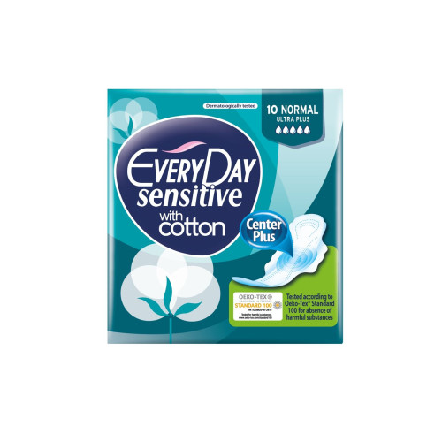 Everyday Sensitive Normal Ultra Plus Sanitary Pads 10 pcs