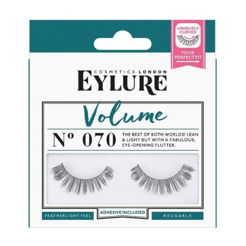Eylure Volume Set with False Eyelashes and Glue Model 070 1 pc