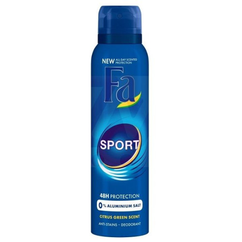 Fa Men Sport Energizing Fresh Deodorant Spray for Men 5.07 fl oz (150 ml)
