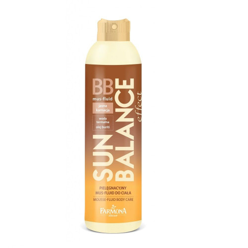 Jantar Farmona Sun Balance Bb Bronzing mousse-fluid for Body with Light Skin 5.07 fl oz (150 ml)