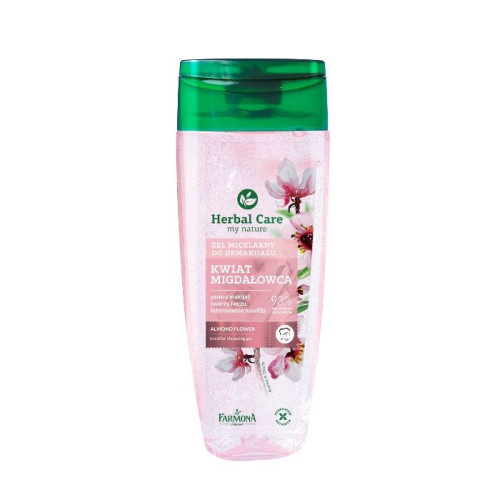 Jantar Farmona Herbal Care Micellar Gel with Almond Blossom 6.76 fl oz (200 ml)
