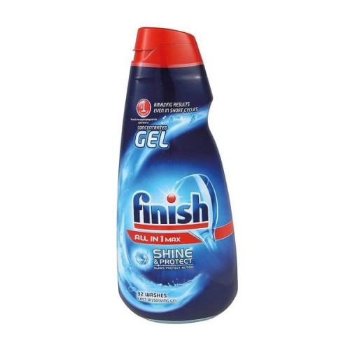 Finish All in 1 Max Dishwasher Cleaning Gel with Fresh Scent 21.98 fl oz (650 ml)