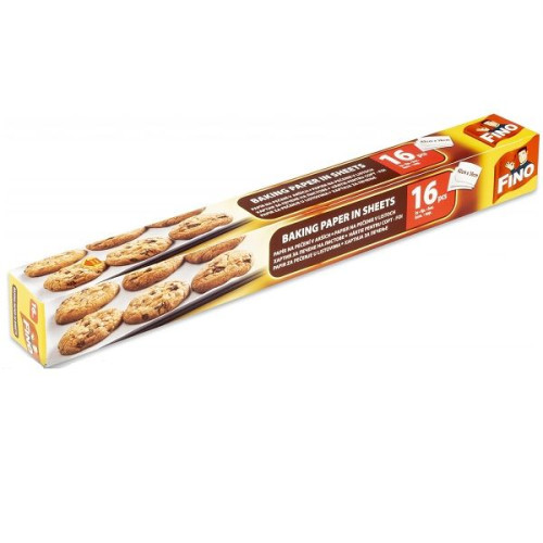 Fino Baking Paper Baking Paper Sheets 16.54"/14.96" (42/38 cm) 16 pcs