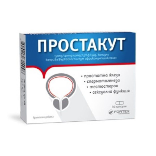 Fortex Prostacut for the Prostate for Frequent Nighttime Urination 30 Capsules