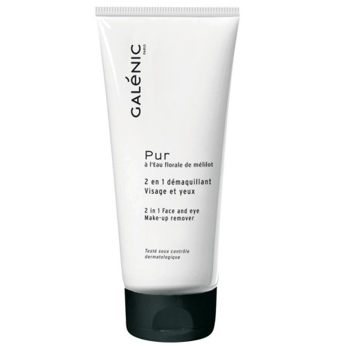 Galenic Pur 2-in-1 Makeup Remover for Face and Eyes 6.76 fl oz (200 ml)