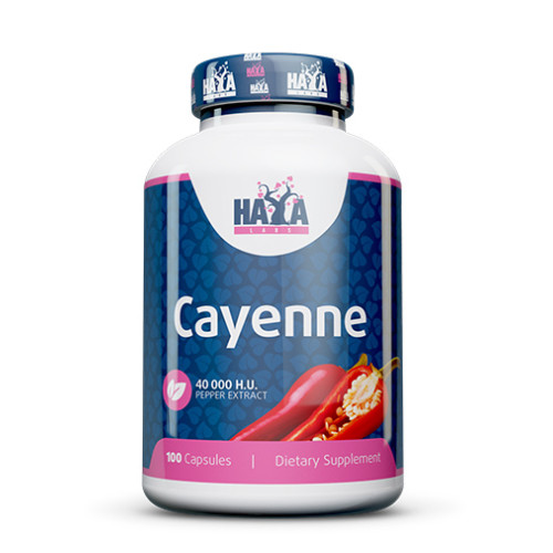 Haya Labs Cayenne Pepper Extract 40000 H.u. 100 Capsules