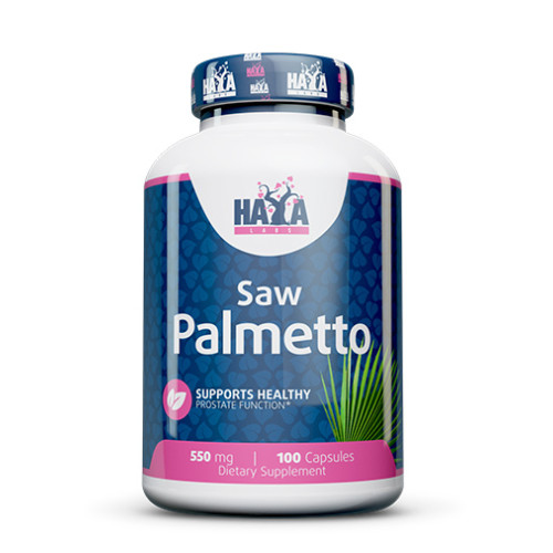Haya Labs Saw Palmetto 550 mg 100 Capsules