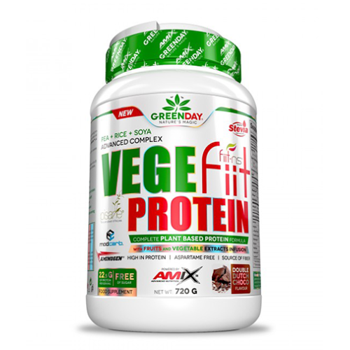 Amix Vegefiit Protein Double Chocolate 1.59 lb (720 g)