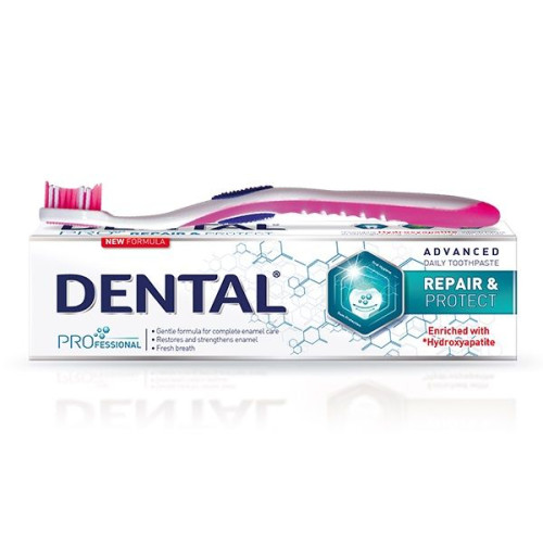 Dental Pro Repair and Protect Restorative Toothpaste with Hydroxyapatite 2.54 fl oz (75 ml)