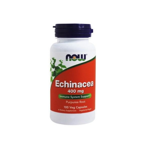 Now Foods Echinacea High Immunity 400 mg 100 Capsules
