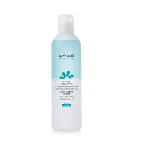 Babe Two-Phase Micellar Water for Face Cleansing with Natural Oils 8.45 fl oz (250 ml)