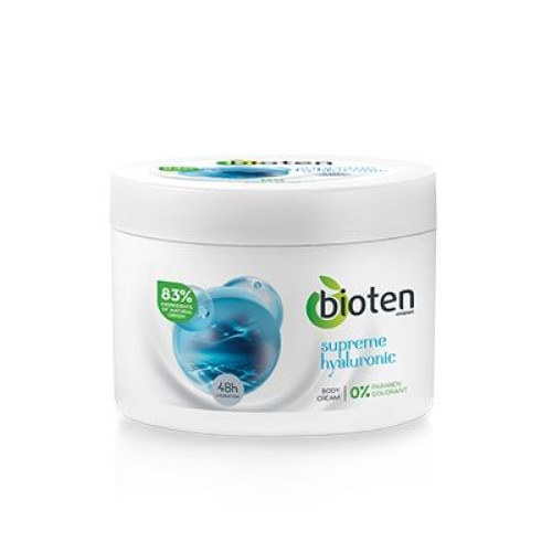 Bioten Supreme Hyaluronic Moisturizing Body Cream with Irresistible Fragrance 8.45 fl oz (250 ml)