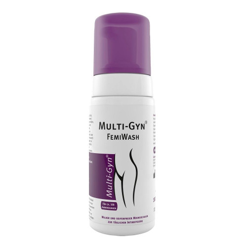 Multi-Gyn Femilotion Moisturizing Daily Cleansing Foam for Intimate Areas 3.38 fl oz (100 ml)
