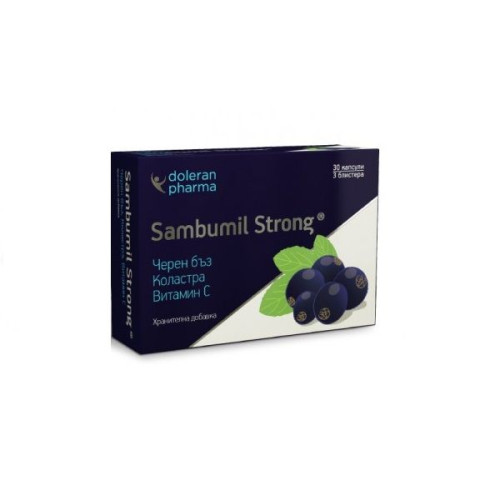 Doleran Pharma Sambumil Effective Syrup for Children with Fever and Colds 30 Capsules