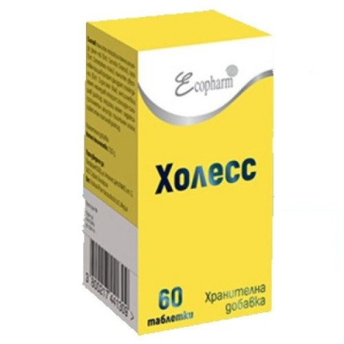 Ecopharm Choless for a Healthy Heart and Balanced Cholesterol 60 Tablets