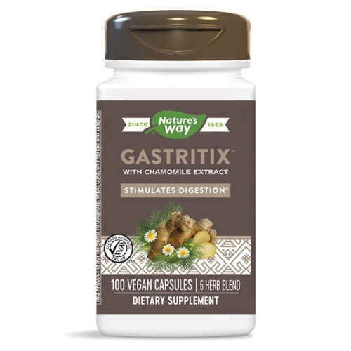 Nature's Way Gastritix Gastritix for Fast Metabolism with Chamomile Extract 100 Capsules